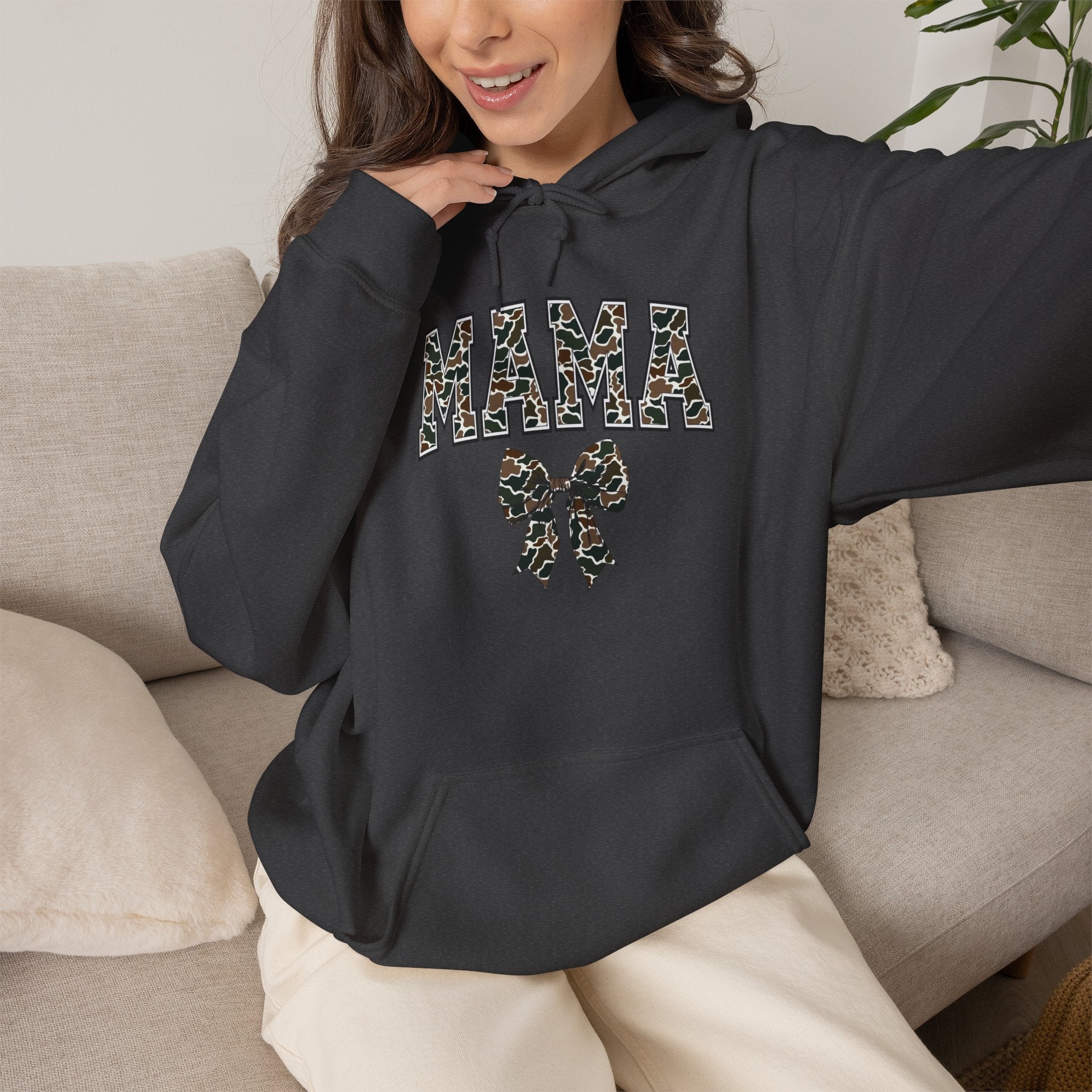 MAMA- Unisex Heavy Blend™ Hooded Sweatshirt