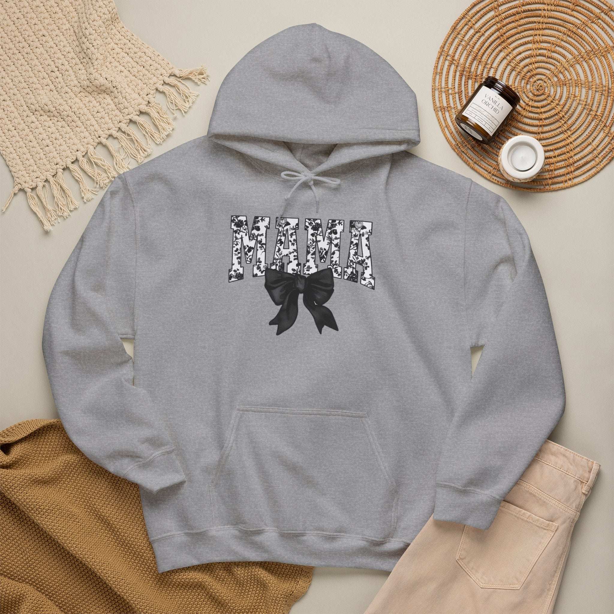 MAMA- Unisex Heavy Blend™ Hooded Sweatshirt
