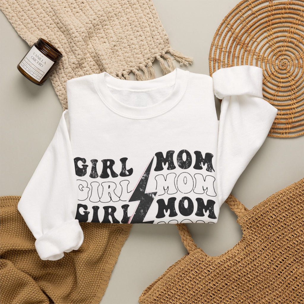 Girl Mama- Unisex Heavy Blend™ Crewneck Sweatshirt