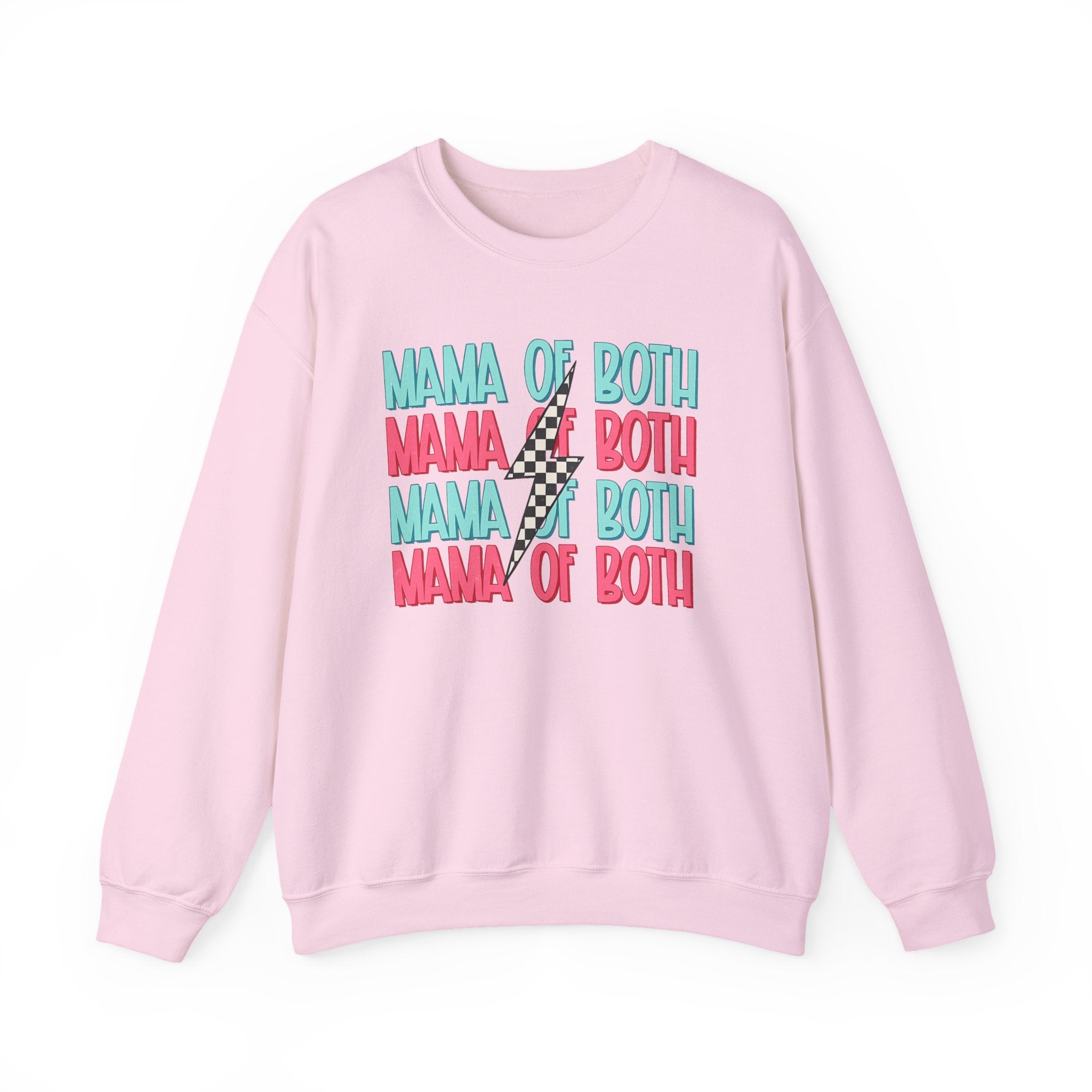 MAMA OF BOTH- Unisex Heavy Blend™ Crewneck Sweatshirt