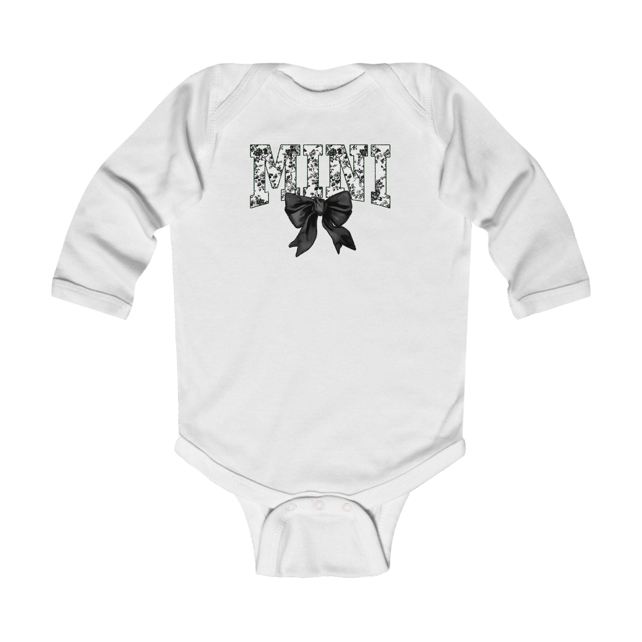 MINI- Infant Long Sleeve Bodysuit