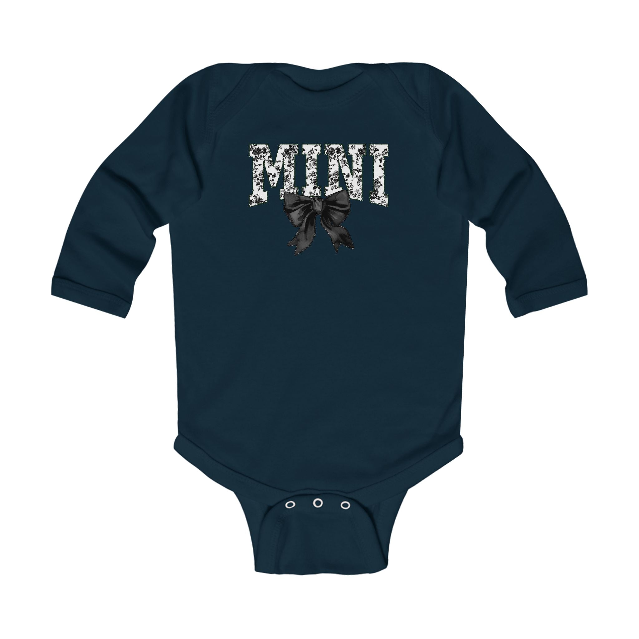 MINI- Infant Long Sleeve Bodysuit