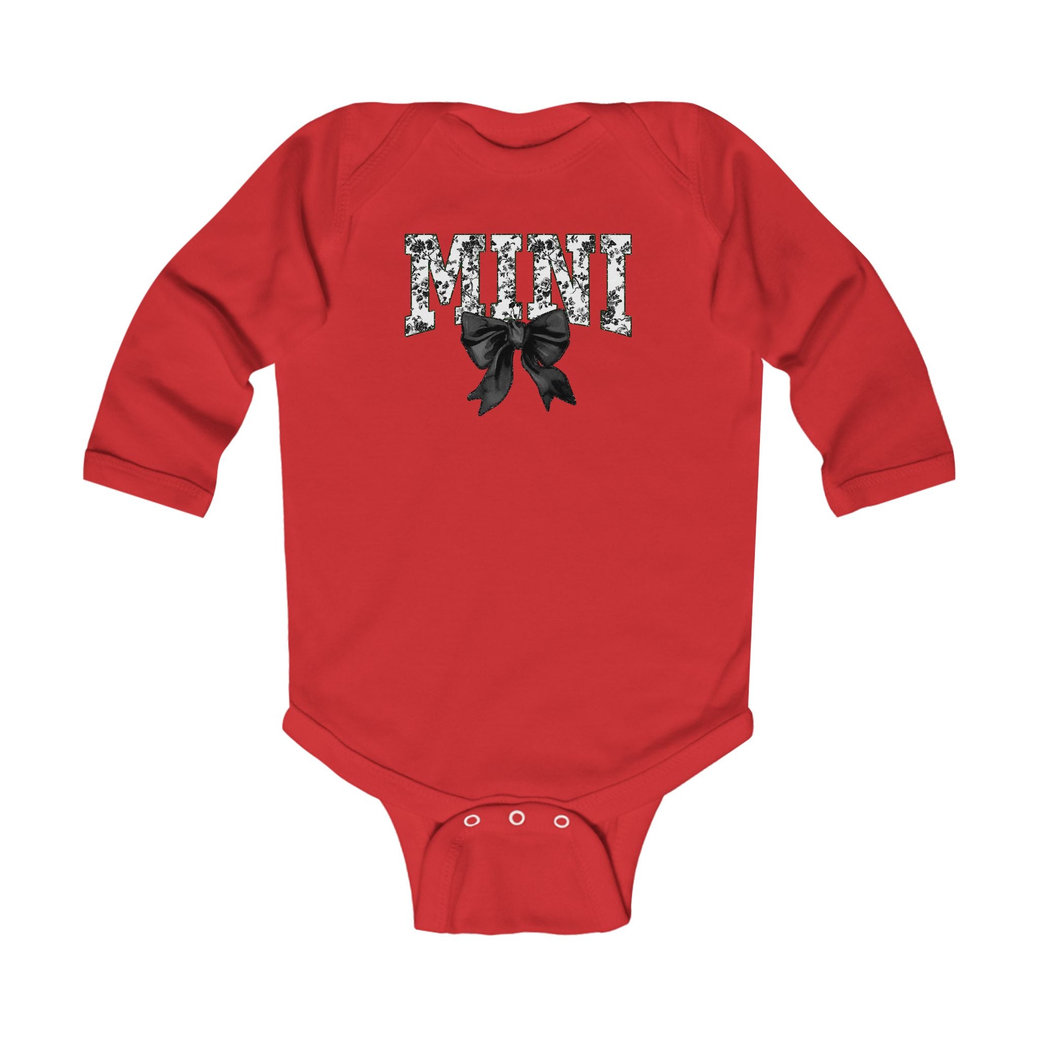 MINI- Infant Long Sleeve Bodysuit