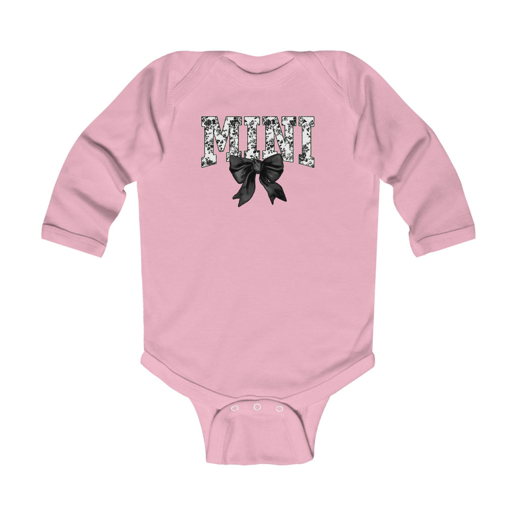 MINI- Infant Long Sleeve Bodysuit