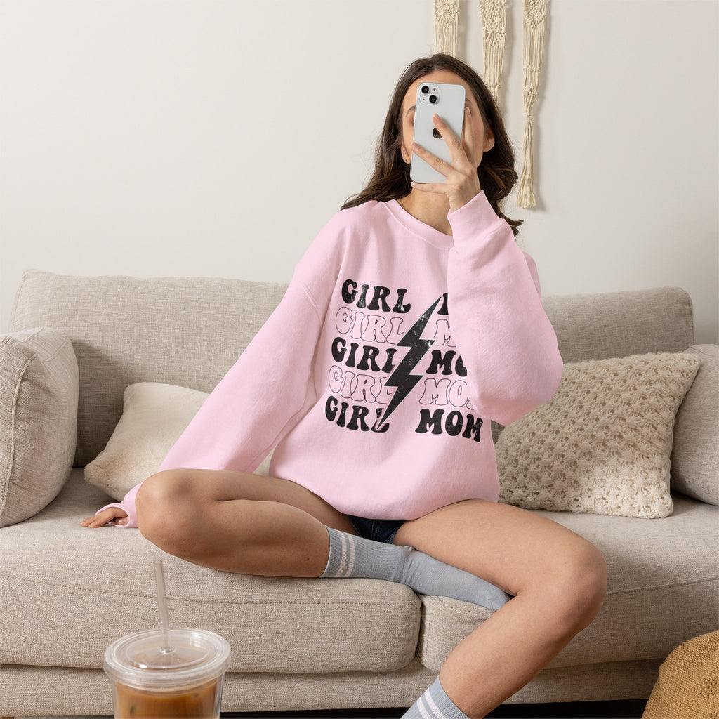 Girl Mama- Unisex Heavy Blend™ Crewneck Sweatshirt