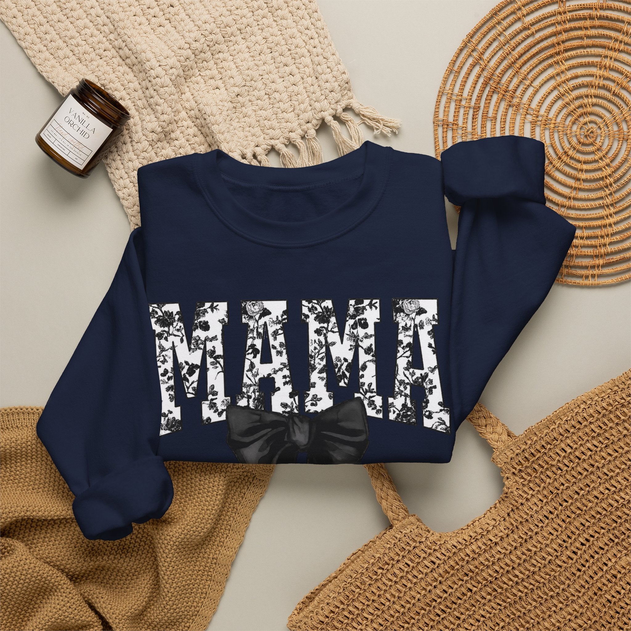 MAMA- Unisex Heavy Blend™ Crewneck Sweatshirt