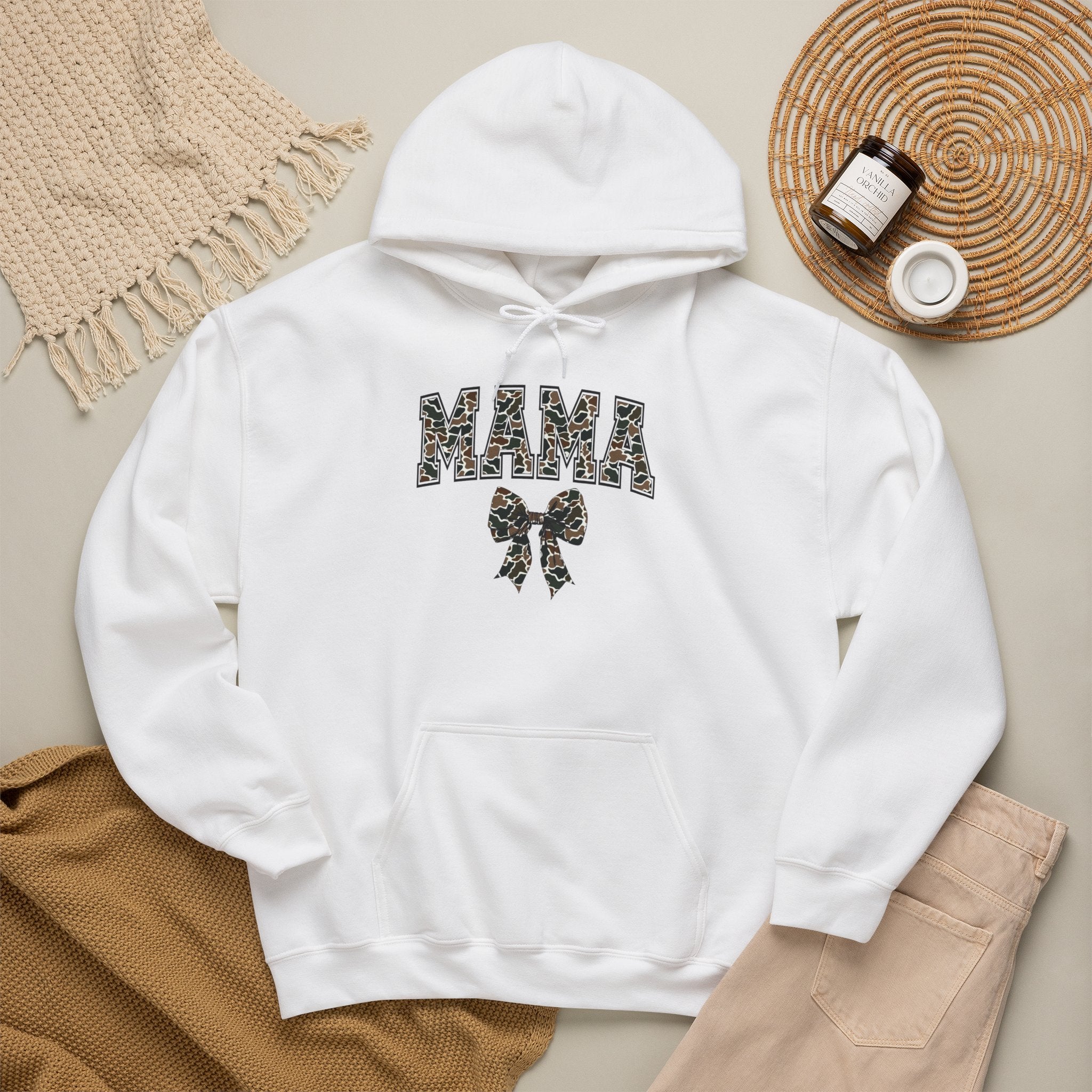 MAMA- Unisex Heavy Blend™ Hooded Sweatshirt