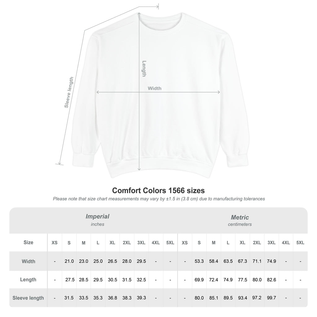 Highland Cow- Unisex Garment-Dyed Sweatshirt