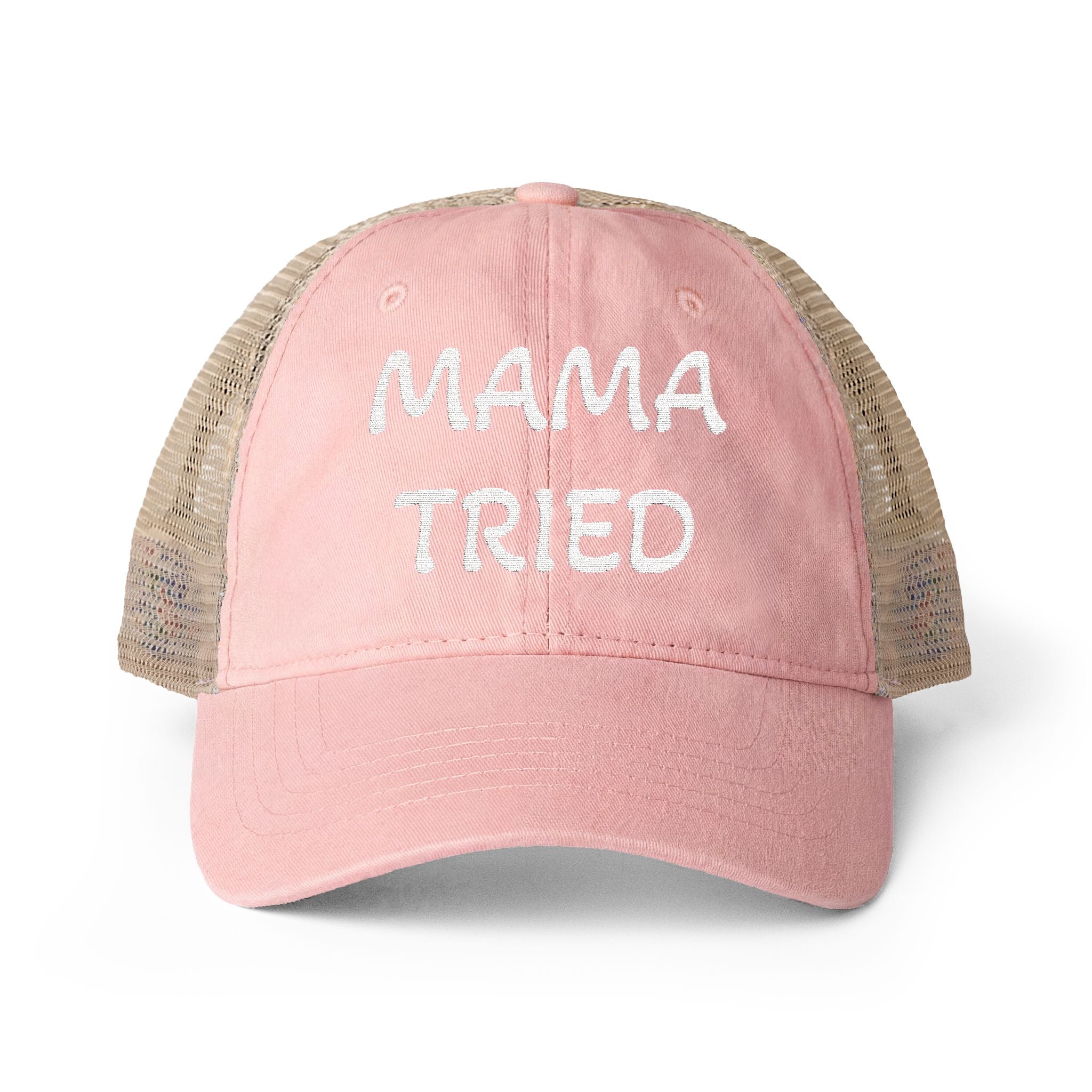 Women's Washed Mesh-Back Cap