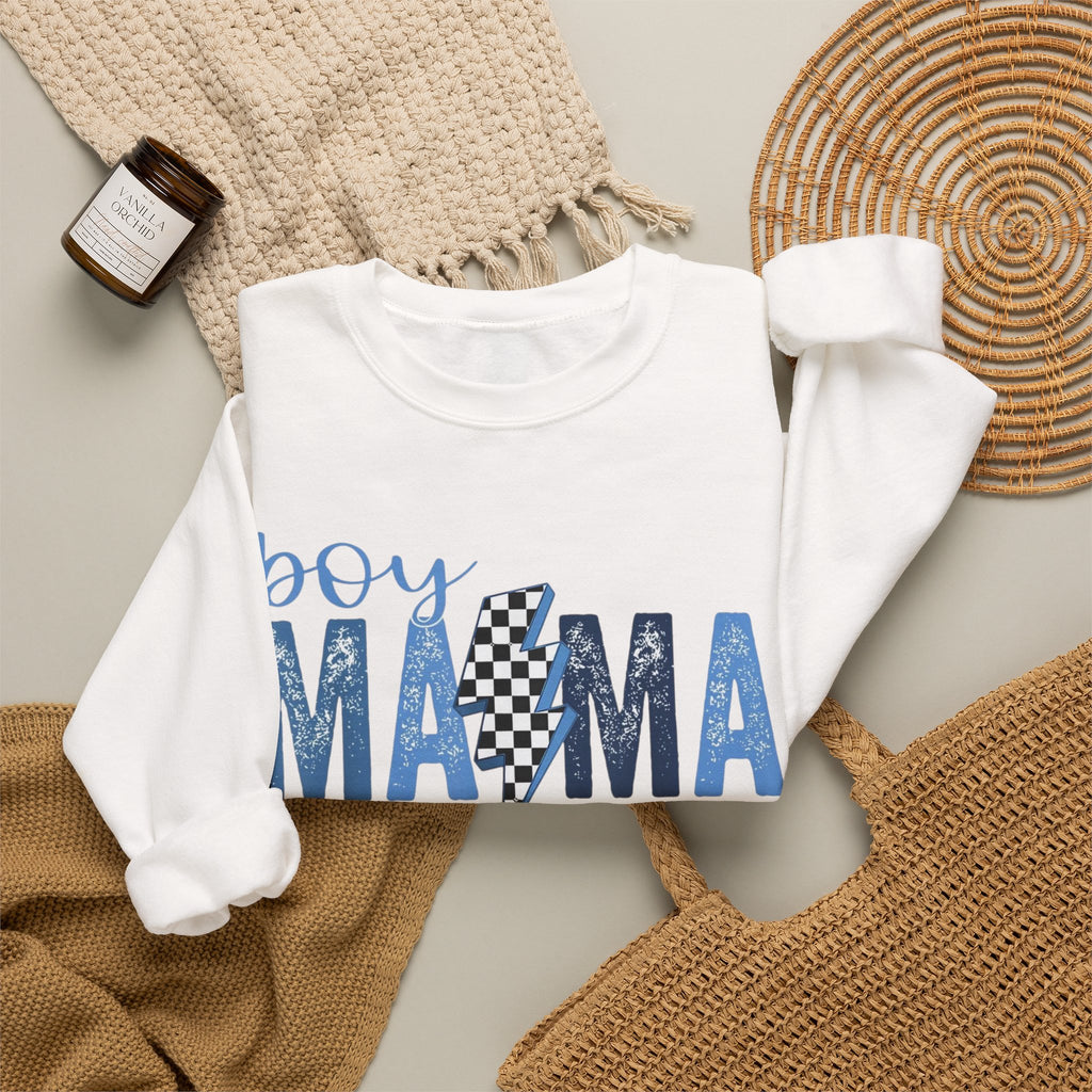 Boy Mama- Unisex Heavy Blend™ Crewneck Sweatshirt