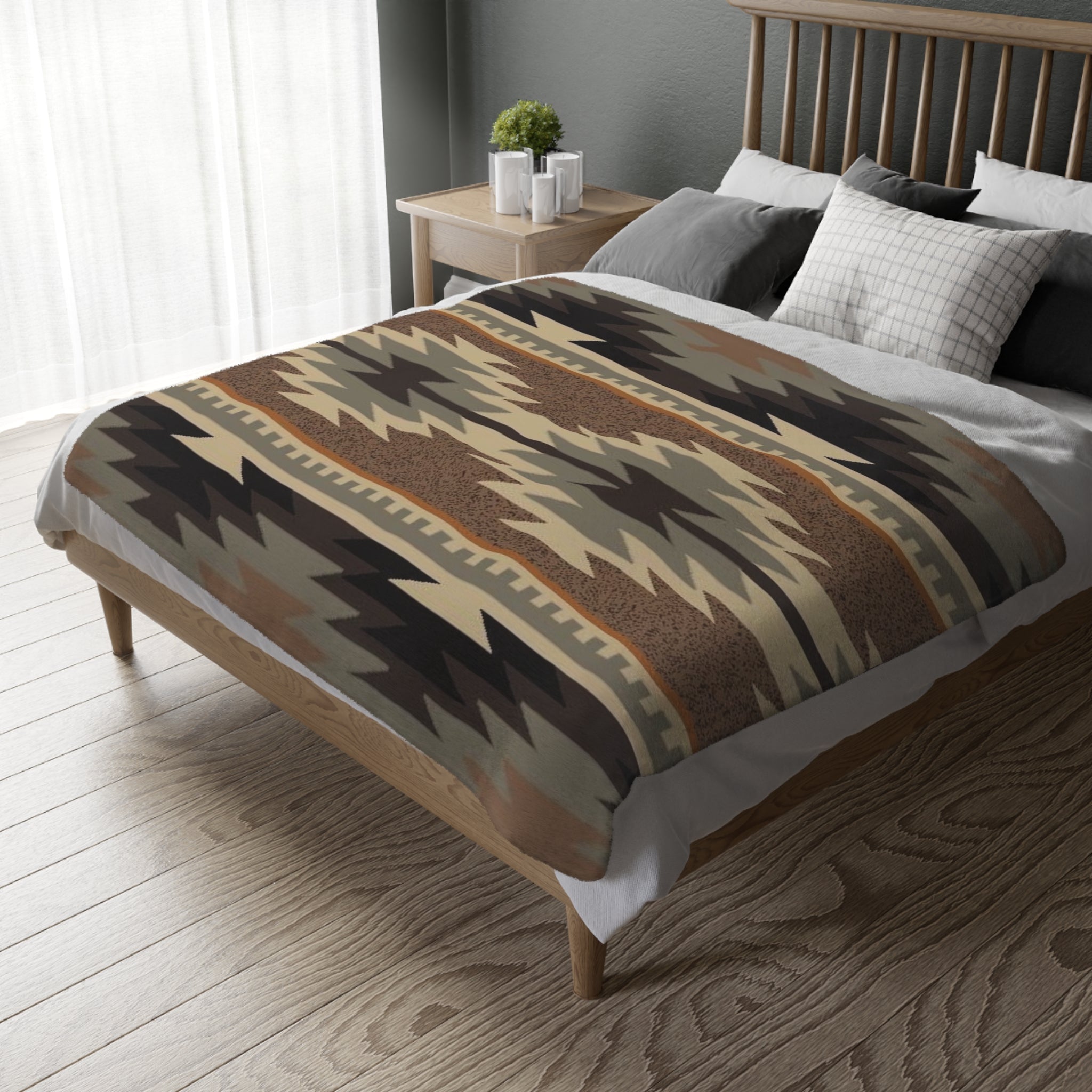 Velveteen Microfiber Blanket (Two-sided print)