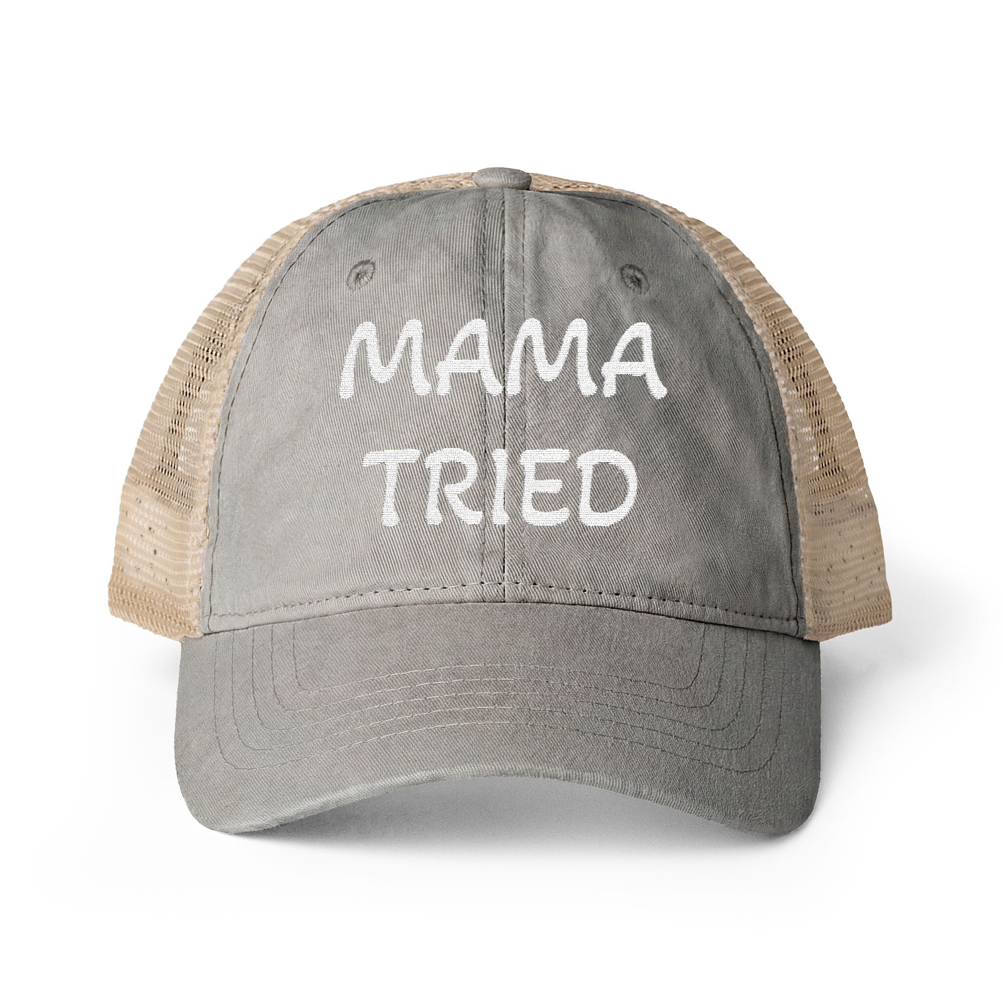 Women's Washed Mesh-Back Cap