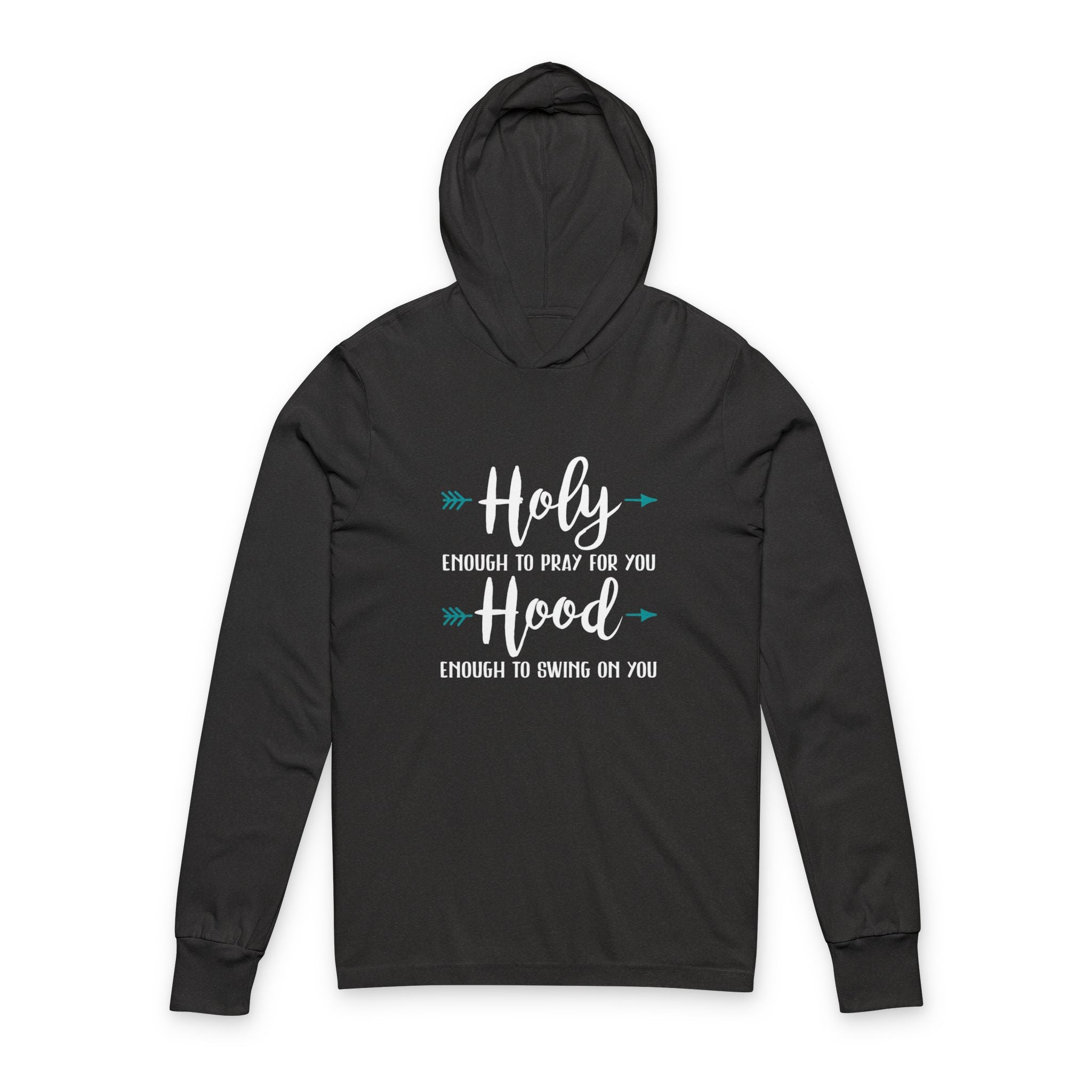 Unisex Hooded Long Sleeve Tee