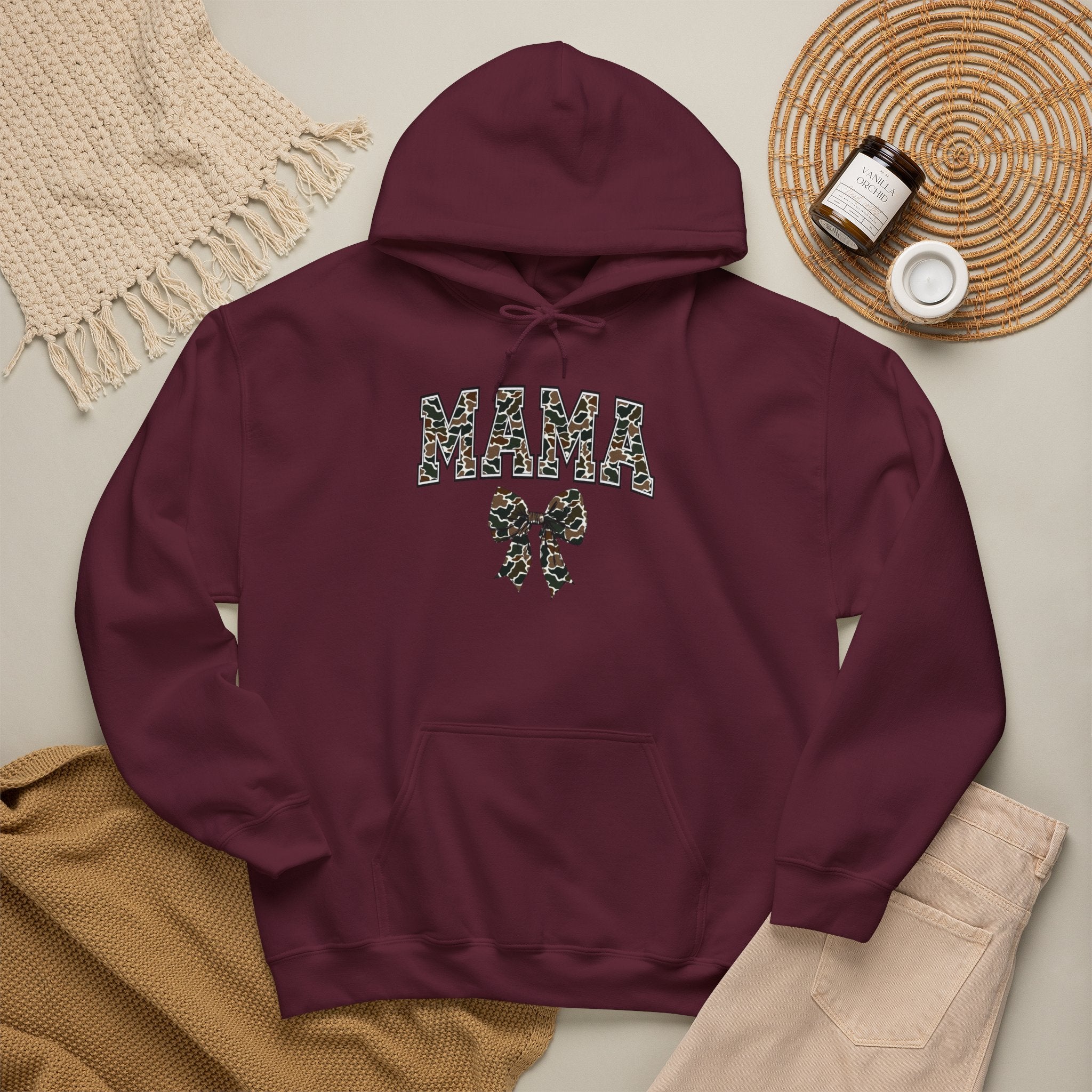 MAMA- Unisex Heavy Blend™ Hooded Sweatshirt