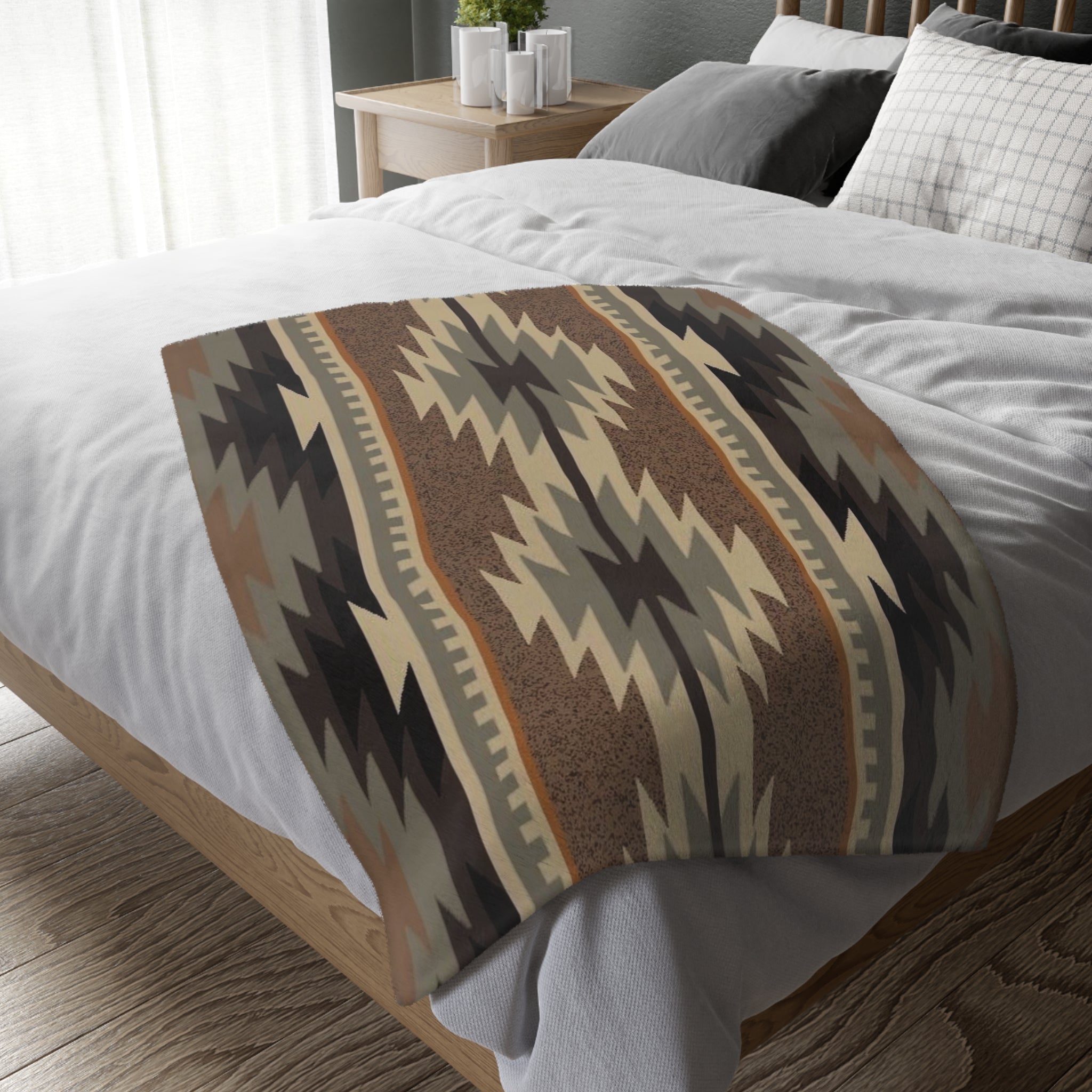 Velveteen Microfiber Blanket (Two-sided print)