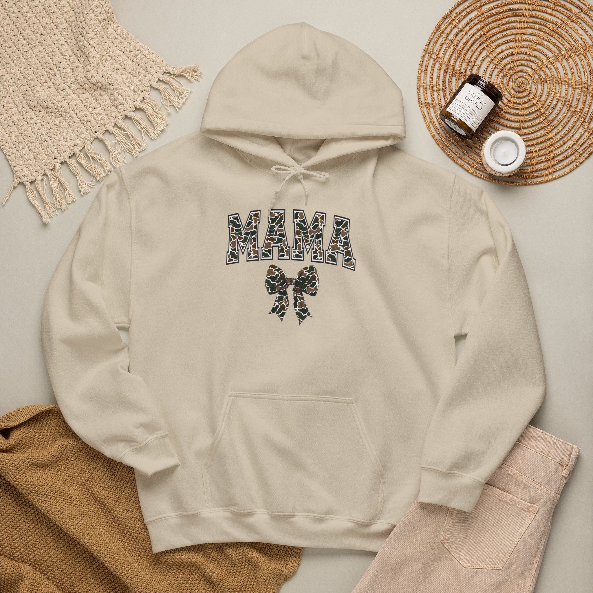 MAMA- Unisex Heavy Blend™ Hooded Sweatshirt