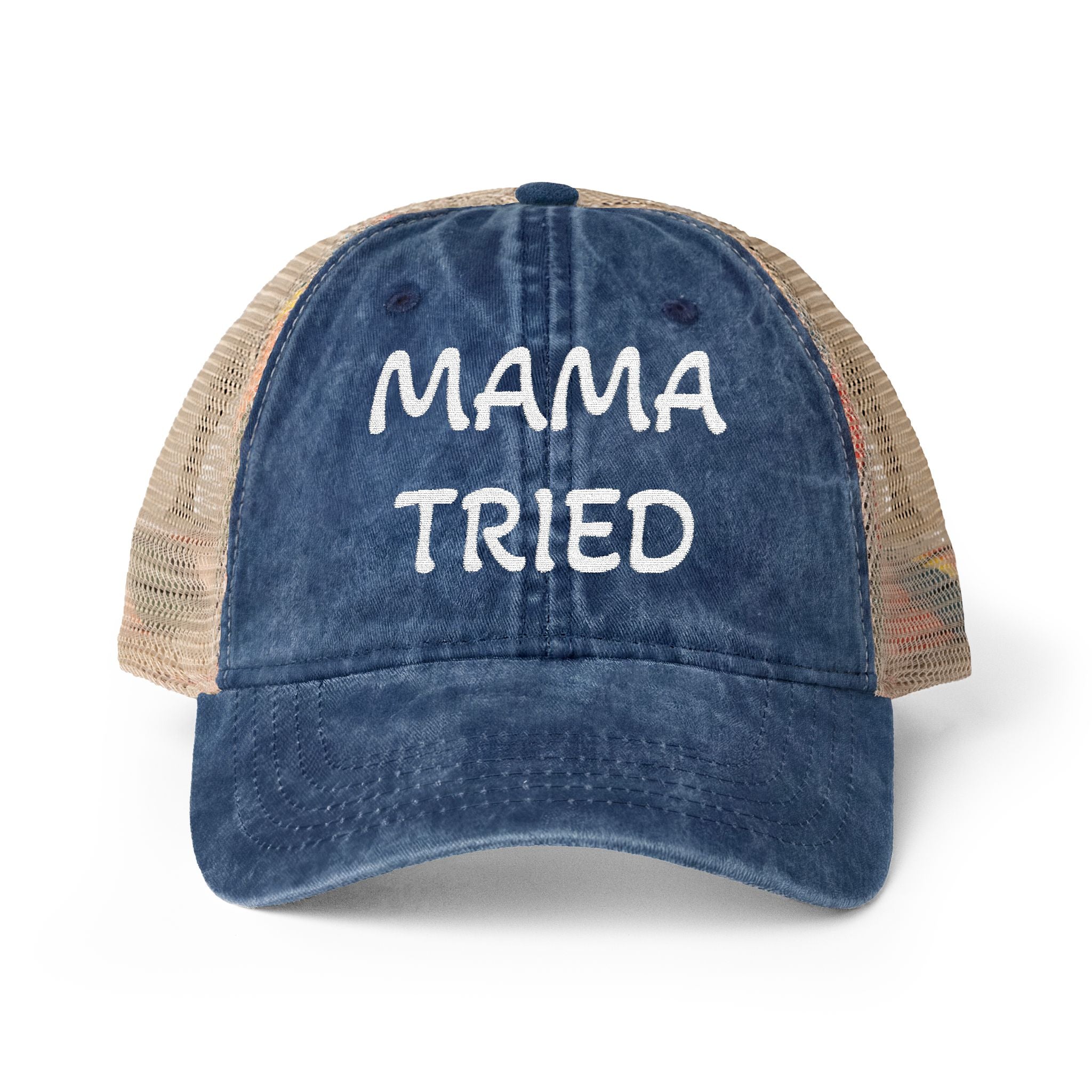 Women's Washed Mesh-Back Cap