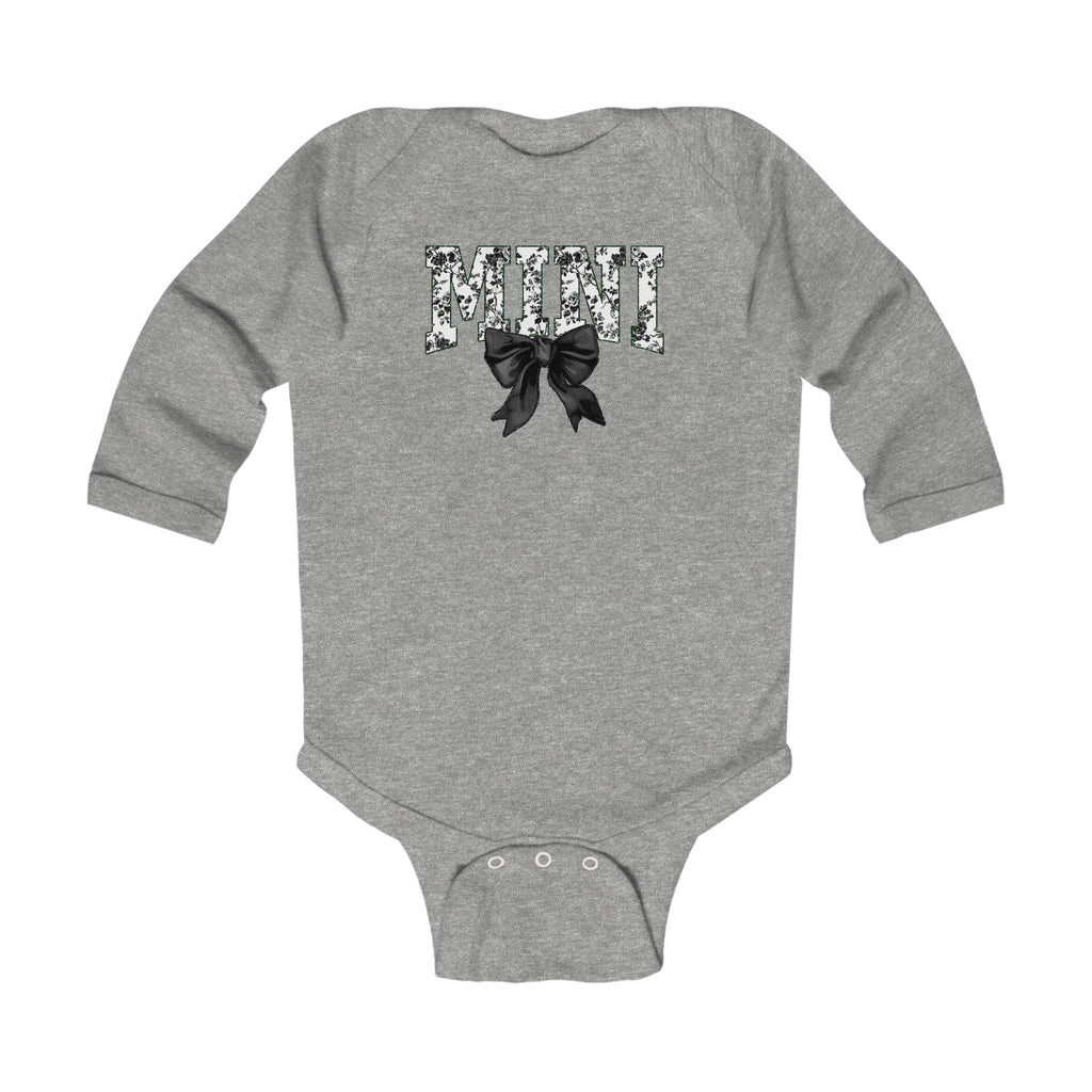 MINI- Infant Long Sleeve Bodysuit