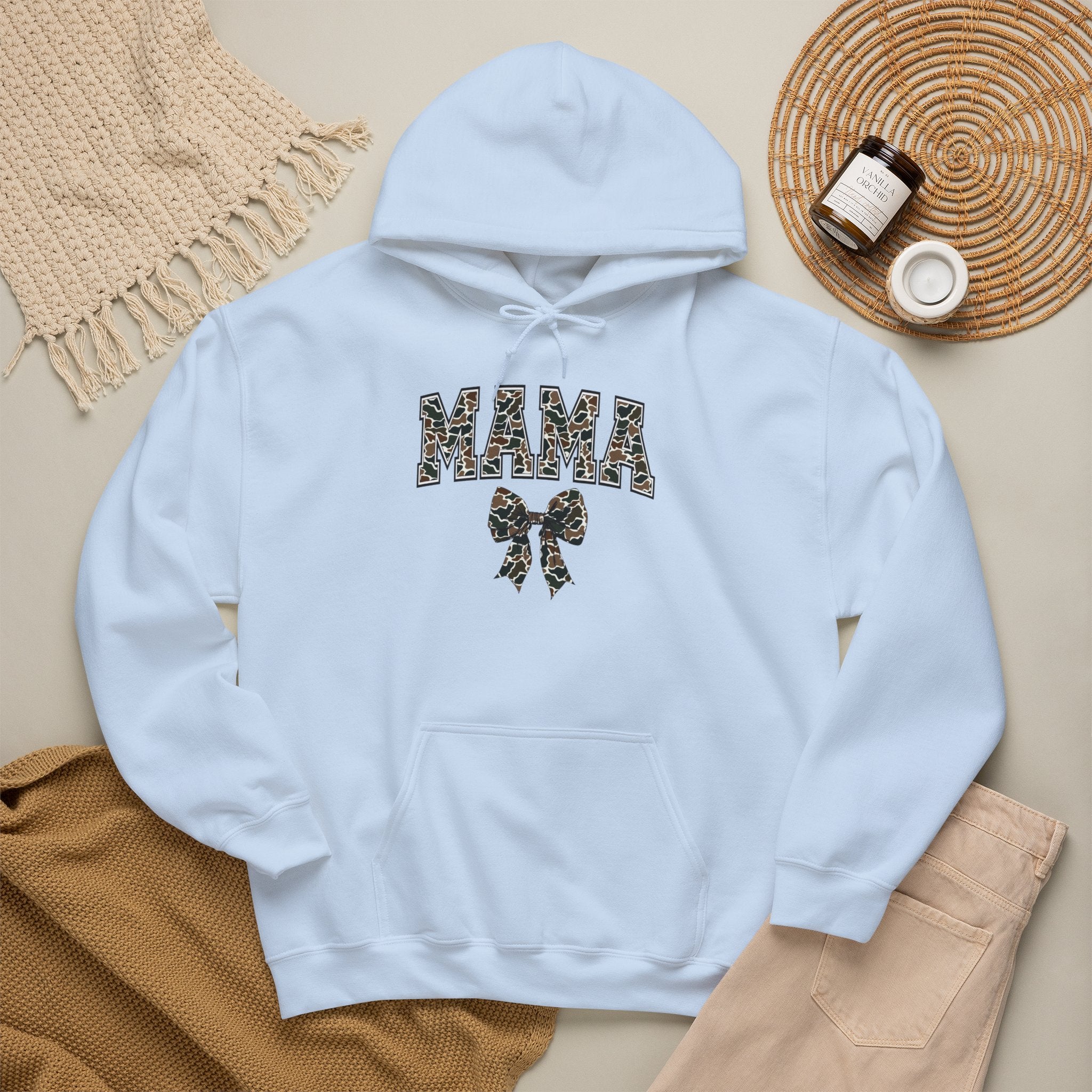 MAMA- Unisex Heavy Blend™ Hooded Sweatshirt