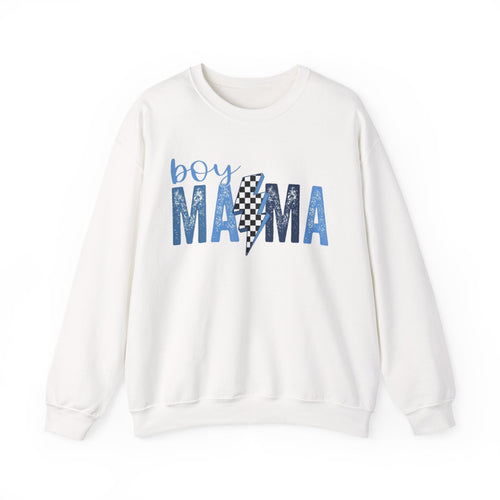 Boy Mama- Unisex Heavy Blend™ Crewneck Sweatshirt