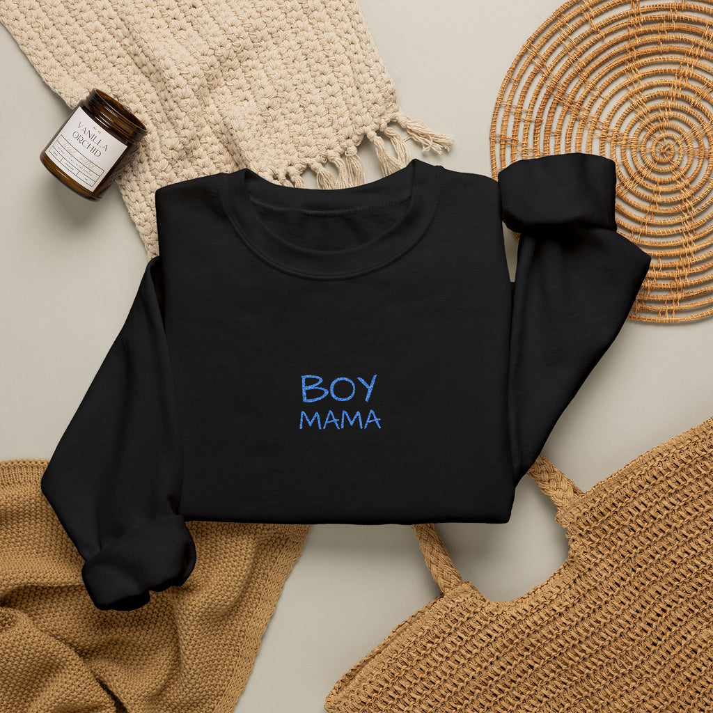 Boy Mama- Unisex Heavy Blend™ Crewneck Sweatshirt