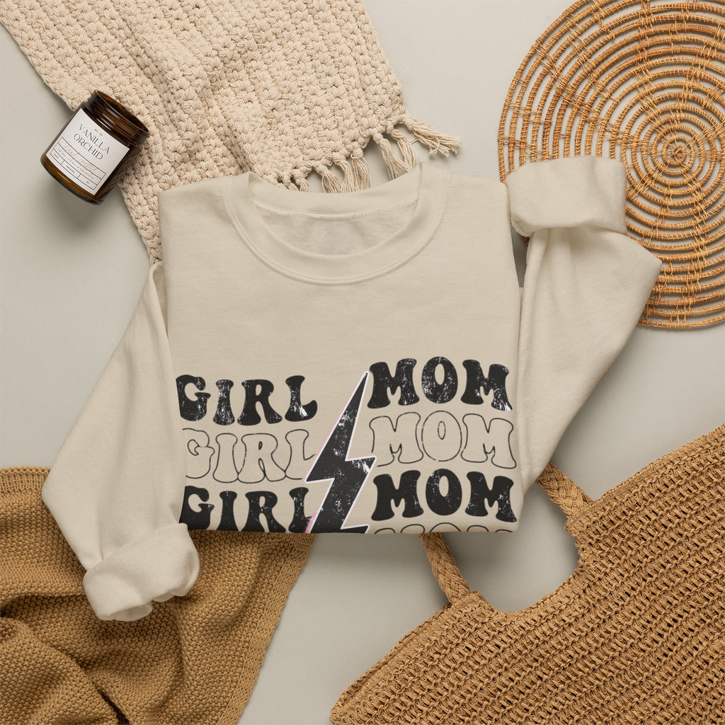 Girl Mama- Unisex Heavy Blend™ Crewneck Sweatshirt