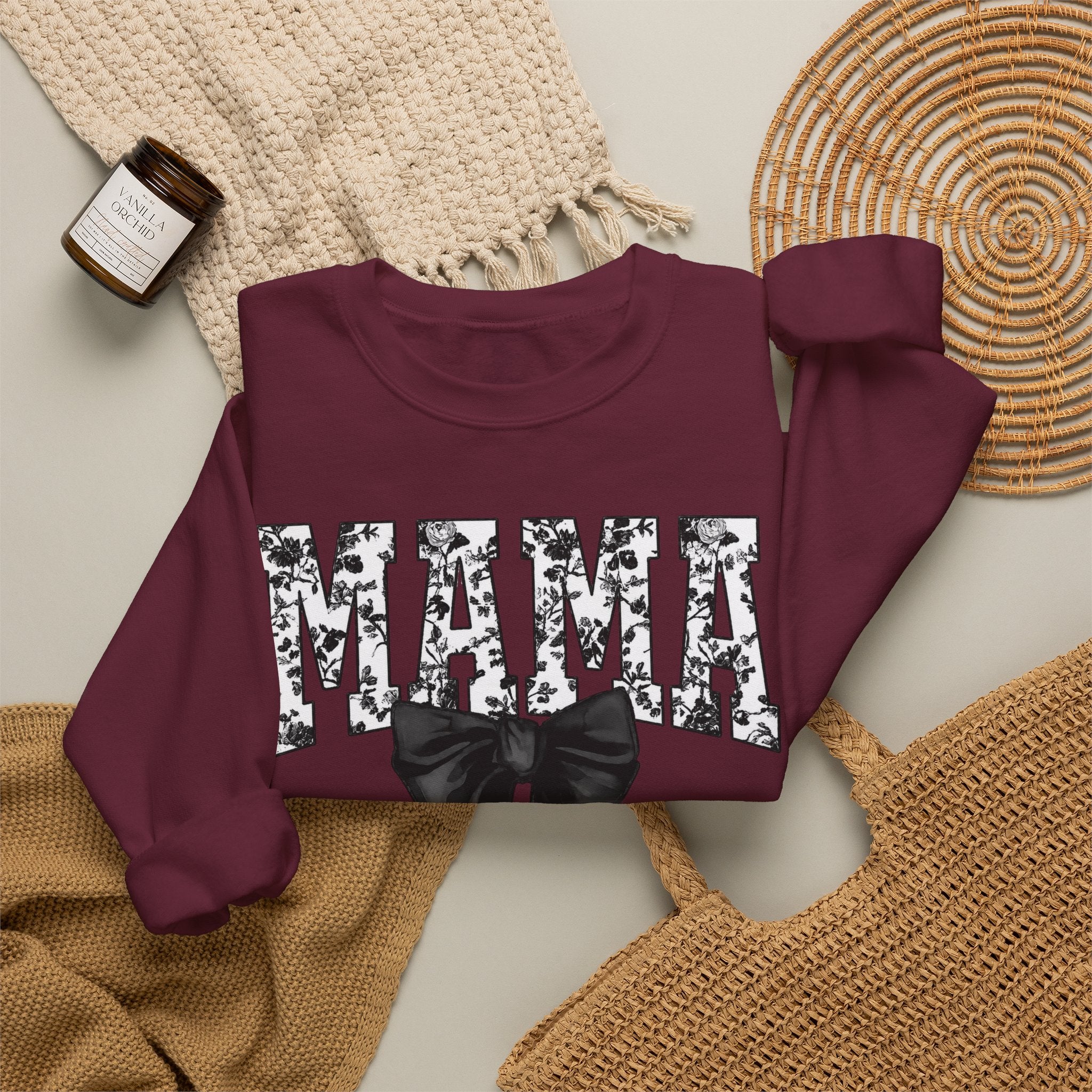 MAMA- Unisex Heavy Blend™ Crewneck Sweatshirt