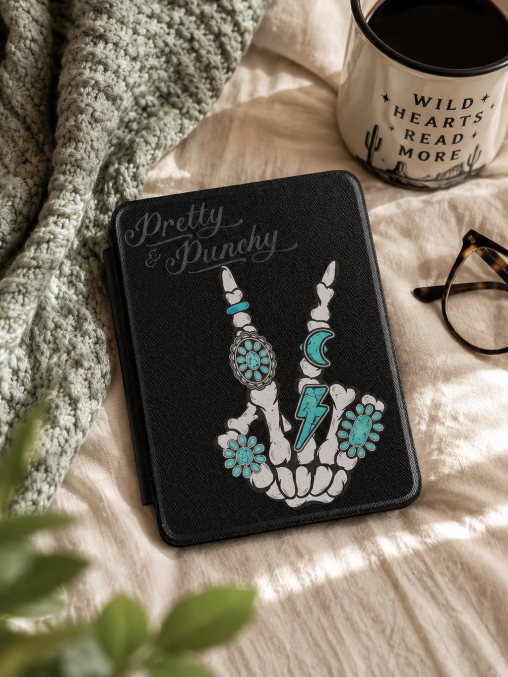 Pretty & Punchy- Kindle Case